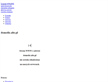Tablet Screenshot of domedic.alte.pl