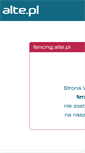 Mobile Screenshot of fencing.alte.pl