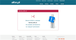 Desktop Screenshot of banery.alte.pl