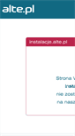 Mobile Screenshot of instalacje.alte.pl